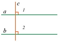 Свойства параллельных прямых