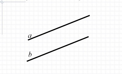 Параллельные прямые